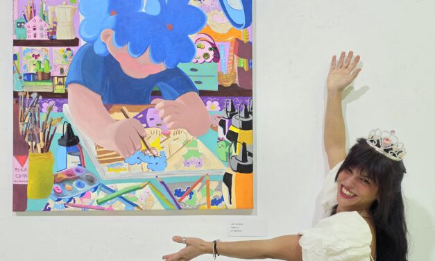 Nena Loaysa llena de color el Alfonso X con “Una chuchería súper dulce”