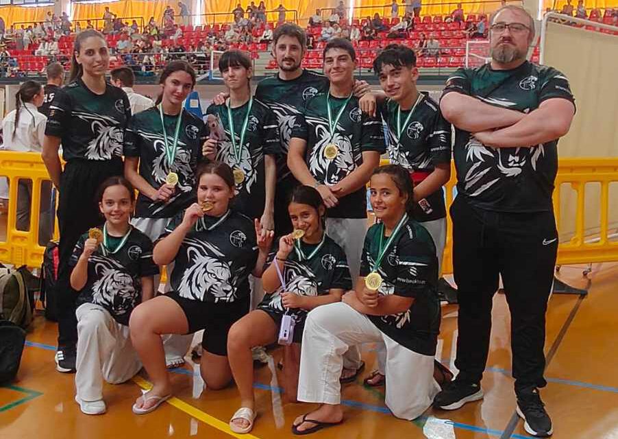 El Taekwondo BAEKHO suma experiencia en el Campeonato de Andalucía Deporte Base