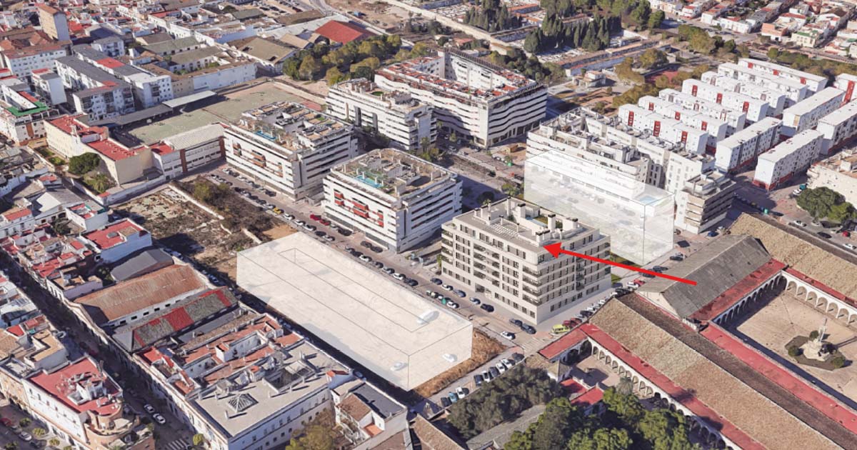 El entorno del Jardín de Cano suma un proyecto de 70 viviendas y eleva a 175 las previstas en la zona