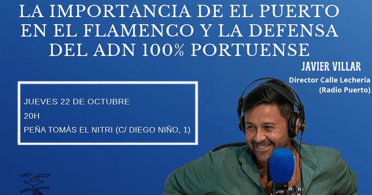 El flamenco y la identidad portuense centran una nueva conferencia en El Puerto