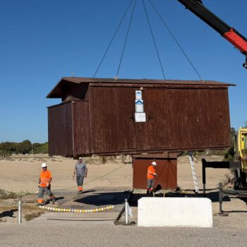 El Puerto inicia el desmontaje de los equipamientos de temporada de sus playas