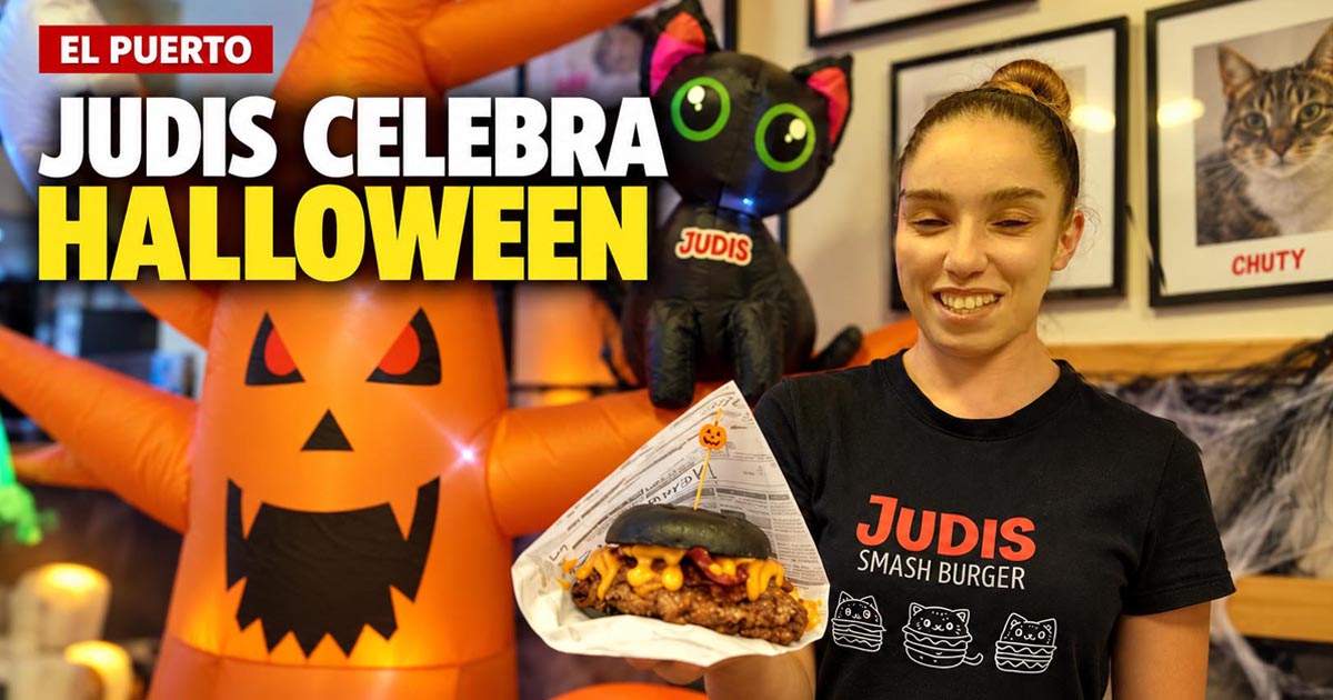 Judis conquista El Puerto con sus smash burgers y una propuesta especial para Halloween