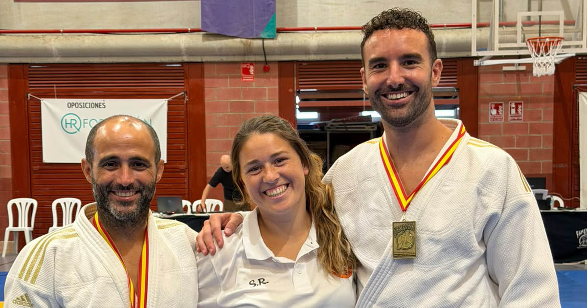 Gonzalo Núñez y Samuel Martín se cuelgan el oro en la Supercopa de España de Judo Veteranos