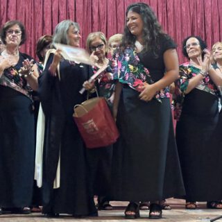 El canto coral une a El Puerto y Lanzarote en un encuentro en el Monasterio San Miguel orfeon fb