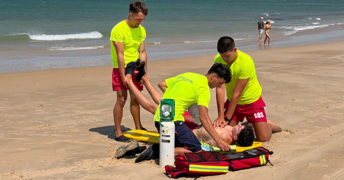 Las playas de El Puerto cerraron la temporada con 1.968 asistencias y 114 salidas de ambulancia