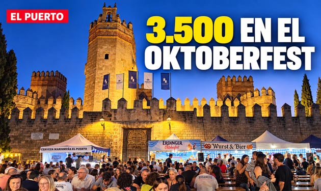 El Oktoberfest reúne a más de 3.500 personas en la Plaza del Castillo