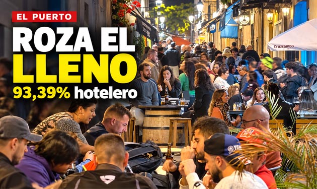 El Puerto roza el lleno hotelero en el Puente del Pilar con un 93,39% de ocupación