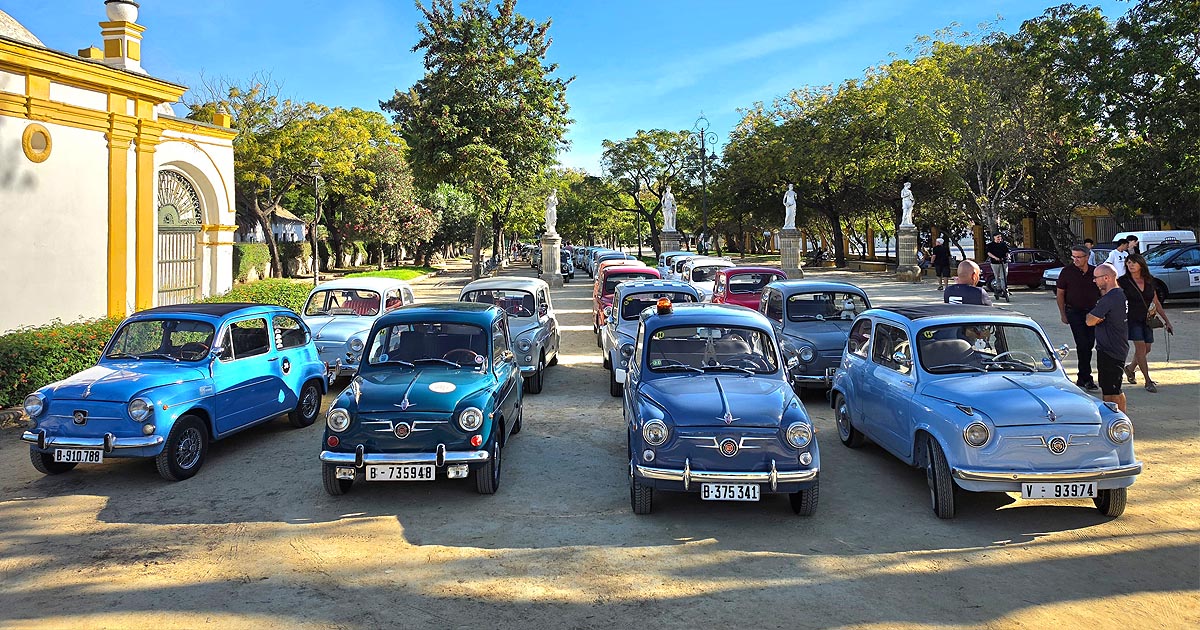 118 Seat 600 llenan el Parque de la Victoria en la décima ruta de TraveSeat