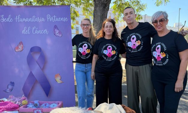 La Sede Humanitaria Portuense del Cáncer sale a la calle para recaudar fondos