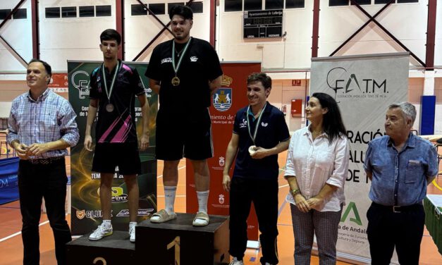 Fran Castillo abre el Circuito Andaluz de Tenis de Mesa con un triunfo absoluto