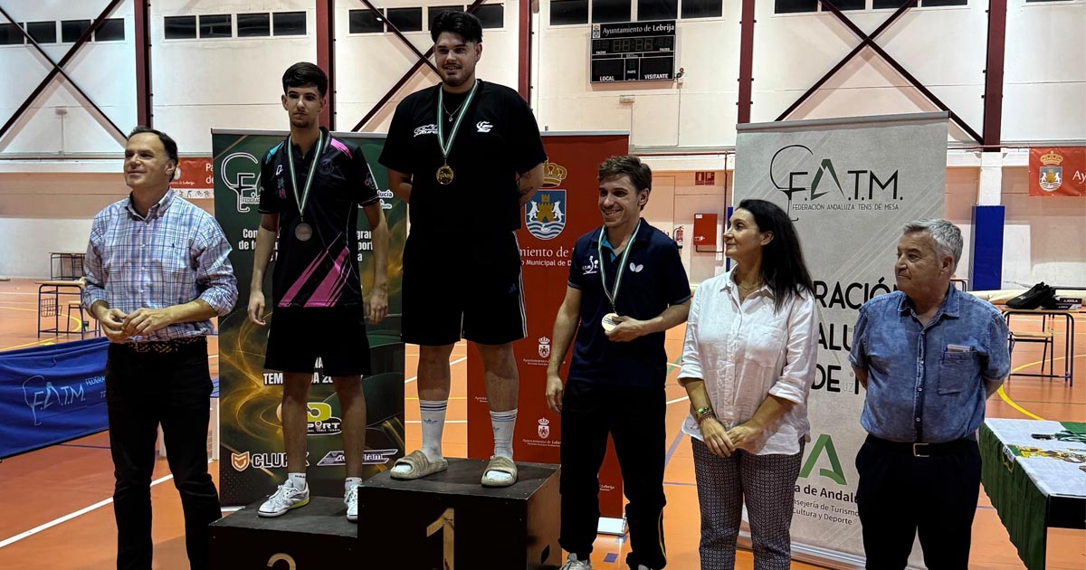 Fran Castillo abre el Circuito Andaluz de Tenis de Mesa con un triunfo absoluto